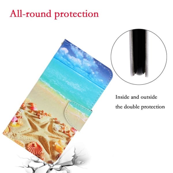 Wonderland Samsung Galaxy S20 flip etui - Beach Multicolor