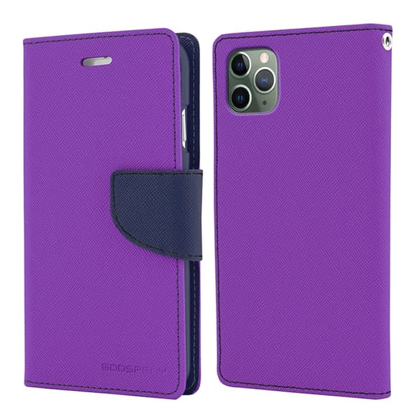 MERCURY Fancy Diary - IPhone 11 Pro Max - Violetti Purple