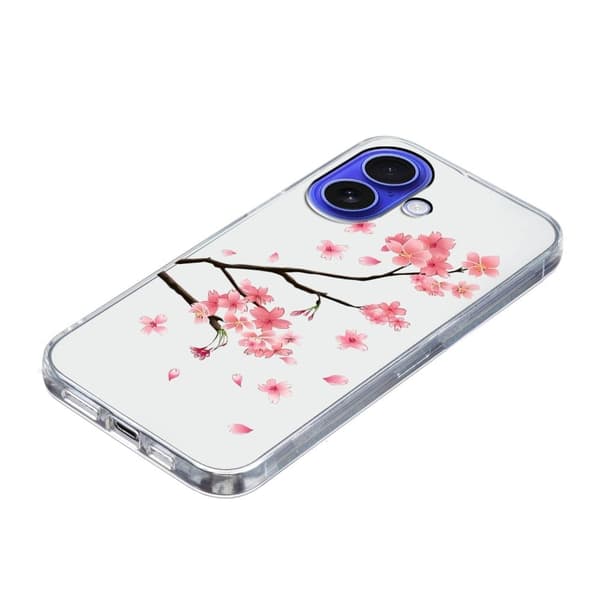 Vibe iPhone 16 Plus -kansi - Luumun Kukka Pink