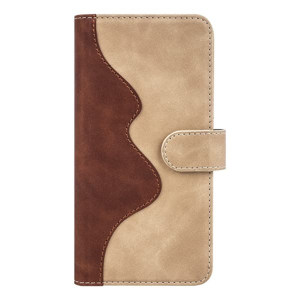 Tofarget lærdeksel for Xiaomi Redmi 12C - Gul Yellow