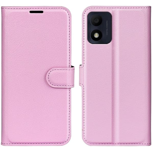 Klassisk Alcatel 1B (2022) flip etui - Pink Pink