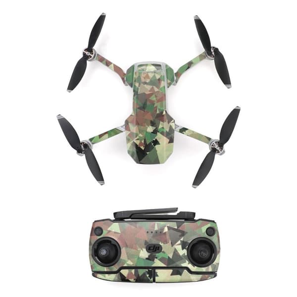RCSTQ DJI Mavic Mini cool klistermærker - Camo Trekants mønster Multicolor