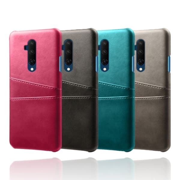 Dual Card OnePlus 7T Pro etui - Brun Brown