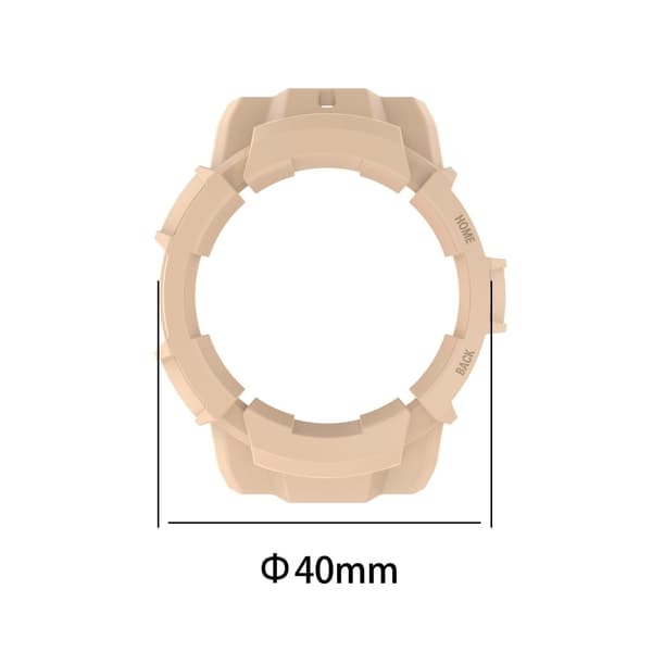 Samsung Galaxy Watch 5 (40 mm) / 4 (40 mm) armour style-skydd - Transparent Transparent