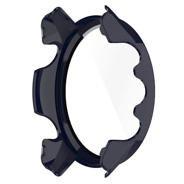 Garmin Forerunner 955 suojakuori karkaistulla lasilla - Muste Sininen Blue