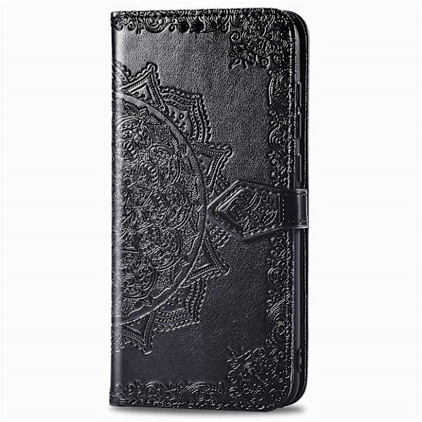 Mandala läder Xiaomi Redmi Note 8T fodral - Svart Svart
