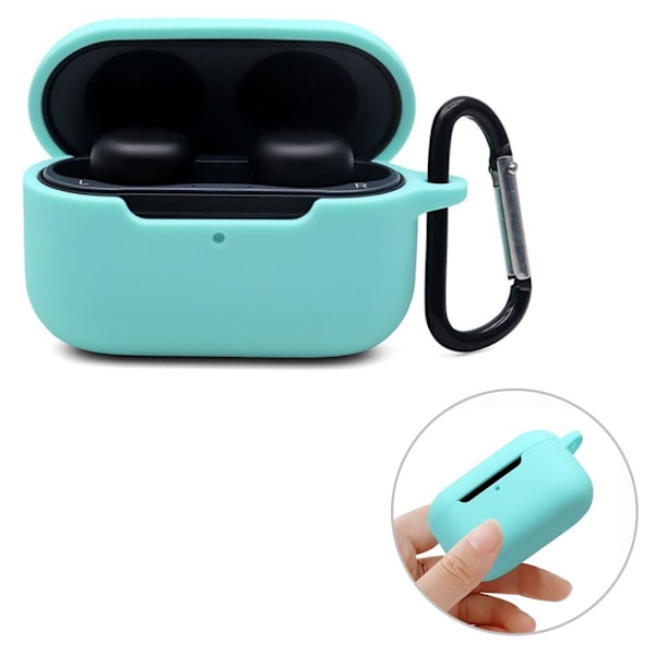 Amazon Echo Buds 2 silikonfodral med spänne - Mintgrön Grön
