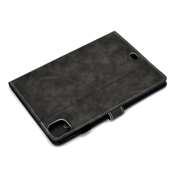 iPad Pro 11 (2021) / Air (2020) simple leather flip case - Black Svart