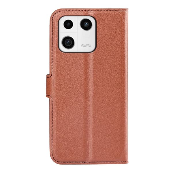 Classic Xiaomi 13 Flippetui - Brun Brown