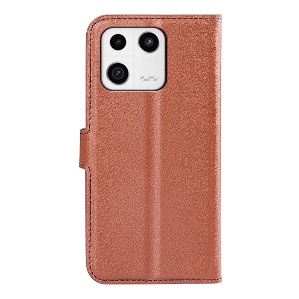 Klassisk Xiaomi 13 Flip Etui - Brun Brown
