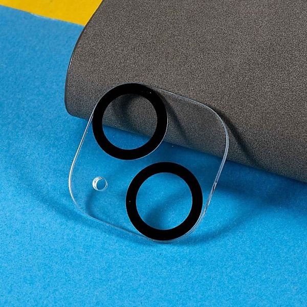 2Pcs iPhone 14 / 14 Max arc edge härdat glas kameralinsskydd Transparent