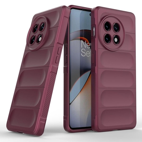 Blødt grebsformet cover til OnePlus 11R / OnePlus Ace 2 - Rød Red