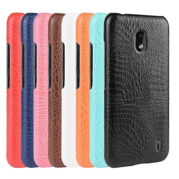 Croco Nokia 2.2 deksel - Svart Black