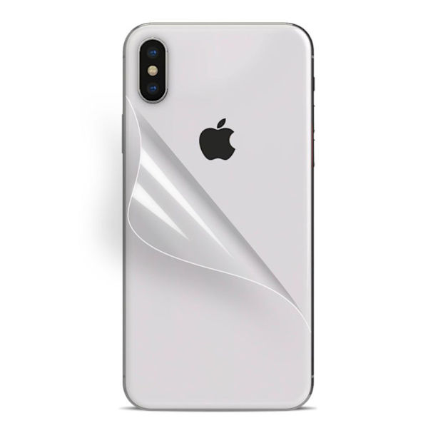 iPhone XS anti-ridse bagsidebeskyttelse Transparent