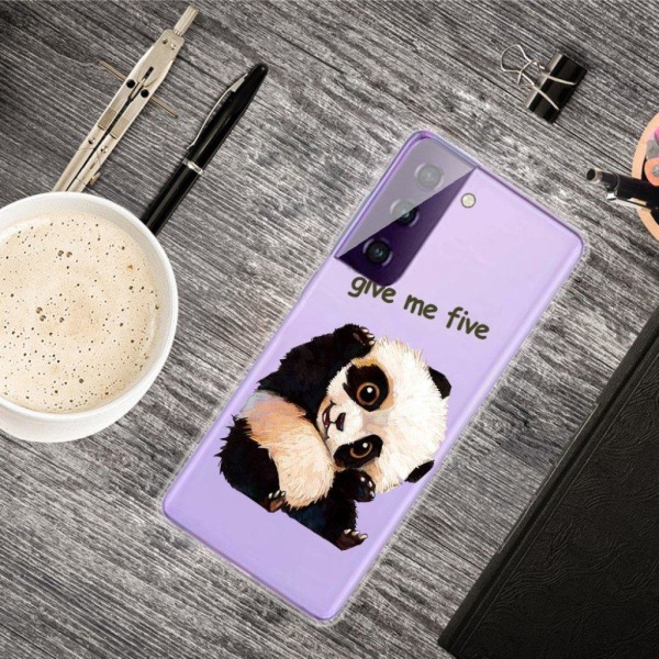 Deco Samsung Galaxy S21 FE Etui - Panda Black