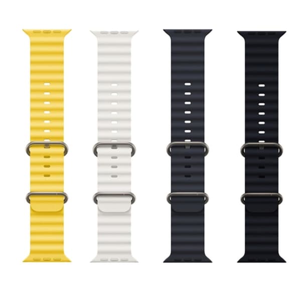 Apple Watch Series 8 (41 mm) klokkerem i silikon - Midnattsblå Blue