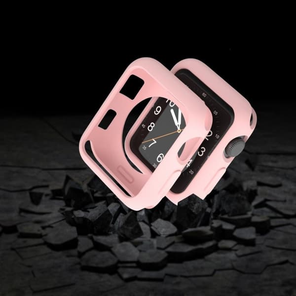 Apple Watch Series 3/2/1 42mm robust case - Pink Pink