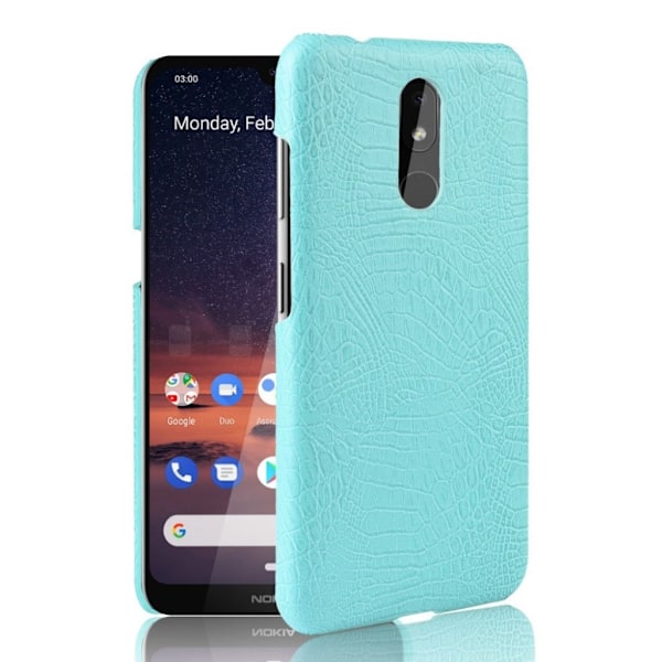 Croco Nokia 3.2 deksel - Cyan Green