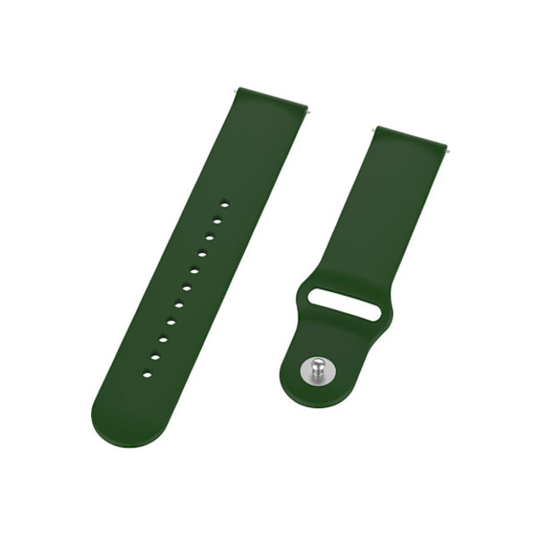 Xiaomi Mi Watch solid farve silikone Urrem - Militærgrøn Green