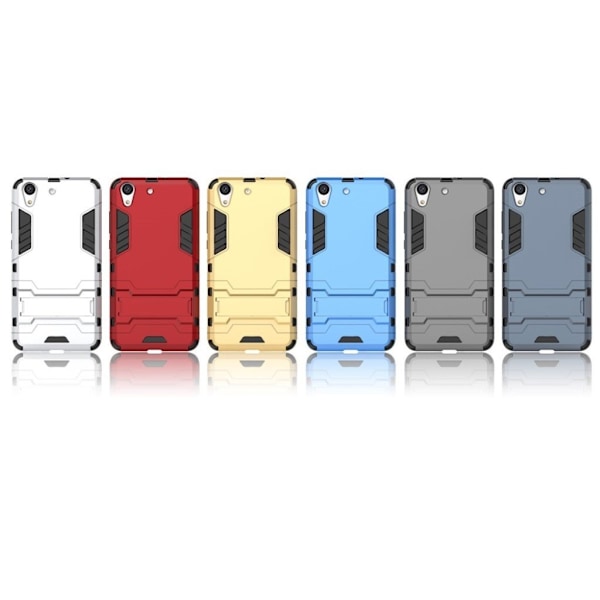 Huawei Y6 II børstet hybridcover - Rød Red