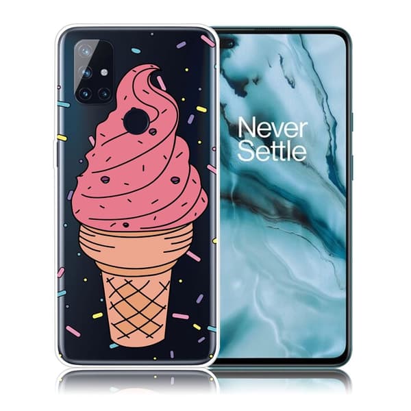 Deco OnePlus Nord N10 5G skal - Röd Glass Röd