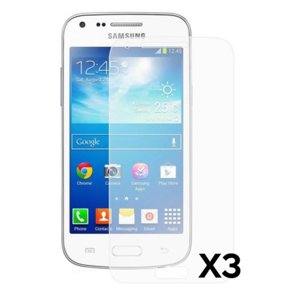 Displayskydd Til Samsung Galaxy Core Plus - 3 Stycken Transparent