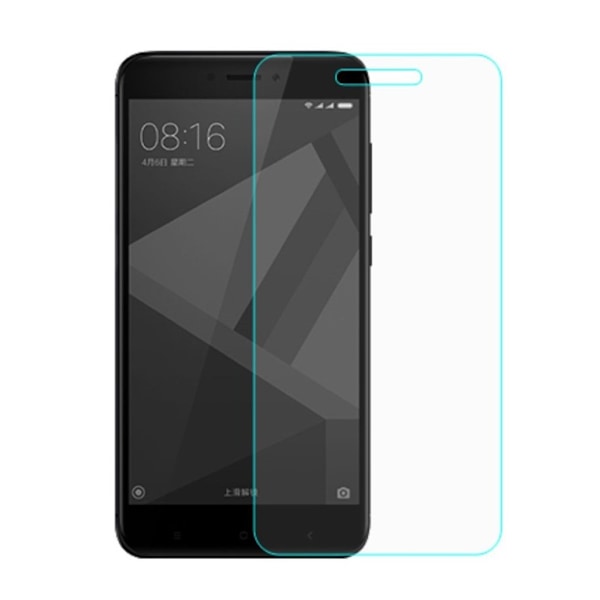 Xiaomi Redmi 4X temperoitu suojalasi näytölle - Kirkas Transparent