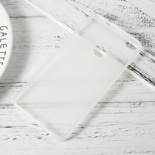 Huawei Honor 8 Lite matt silikonskal - Genomskinlig Transparent