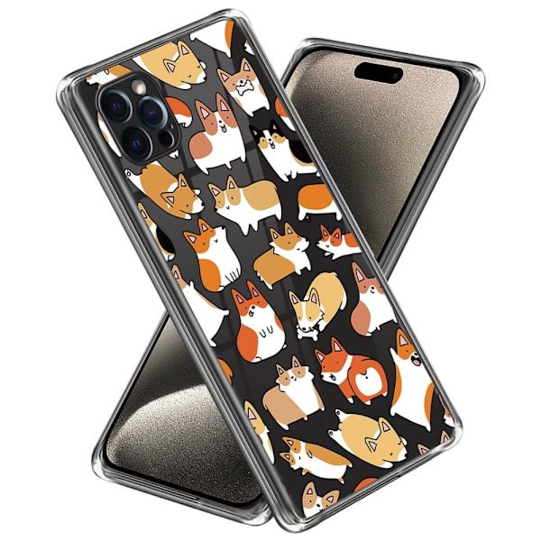 Deco iPhone 16 Pro kotelot - Koirat Tarra Brown
