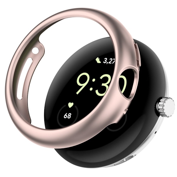 Google Pixel Watch enkelt deksel - Rose Gull Pink