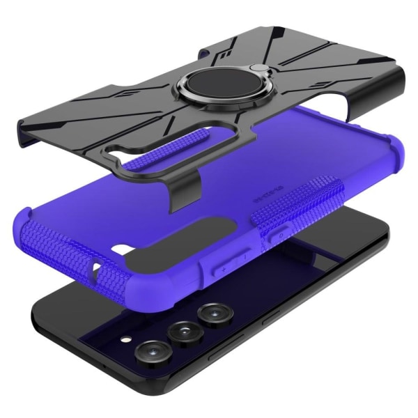 Kickstand suojus magneettisella levyllä Samsung Galaxy S23 - Violetti Purple