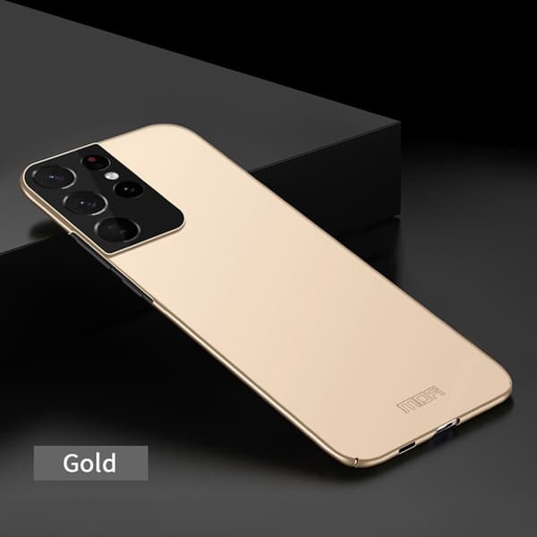 MOFi Slim Shield Samsung Galaxy S21 Ultra Etui - Gull Gold