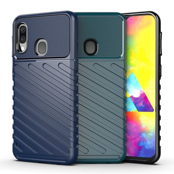 Thunder Samsung Galaxy M20 etui - Grønn Green