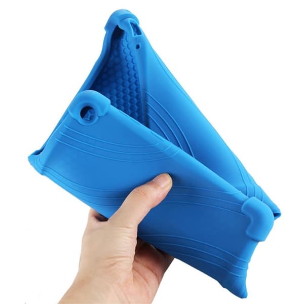 Lenovo Tab M10 FHD REL slide-out kickstand silikonfodral - Blå Blå