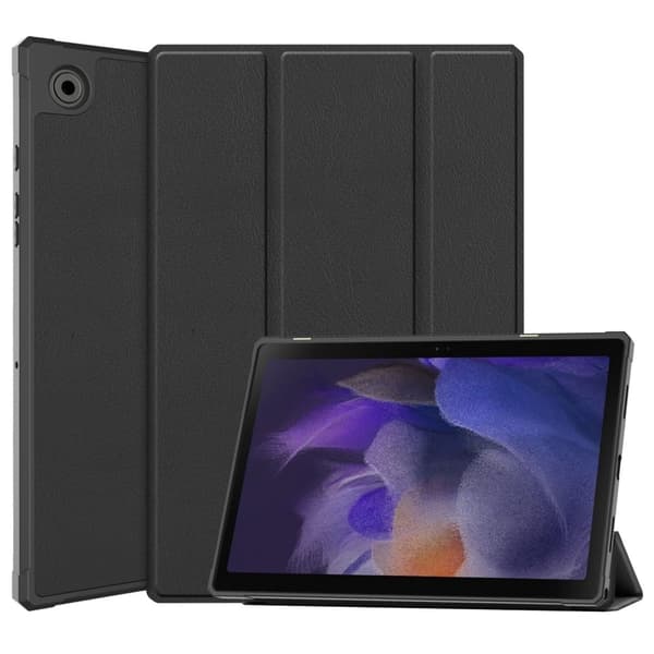 Samsung Galaxy Tab A8 10.5 (2021) tri-fold PU læder flip taske - Sort Black
