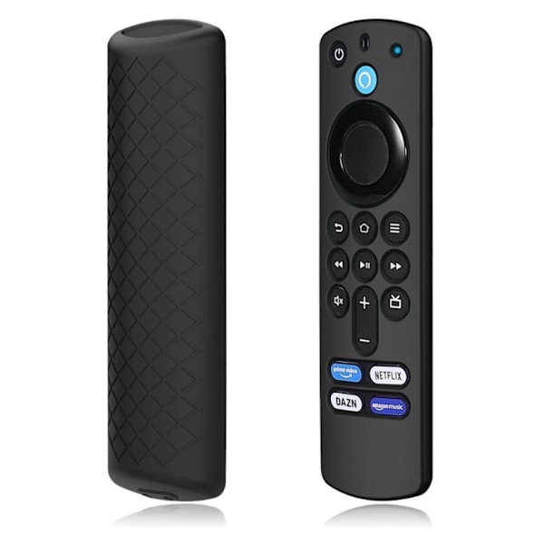 Amazon Fire TV Stick 4K (3rd) GS133 silikone controller cover - Sort Black
