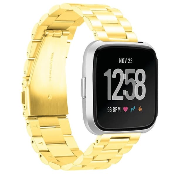 Fitbit Versa klokkereim av rustrfritt stål - gull Gold