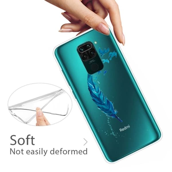 Deco Xiaomi Redmi Note 9 kuoret - Sulka Blue