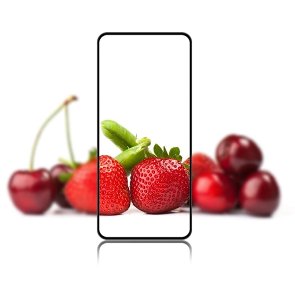 MOCOLO HD skærmbeskytter i hærdet glas til Xiaomi Redmi Note 12 Pro Plus - Sort Udgave Transparent