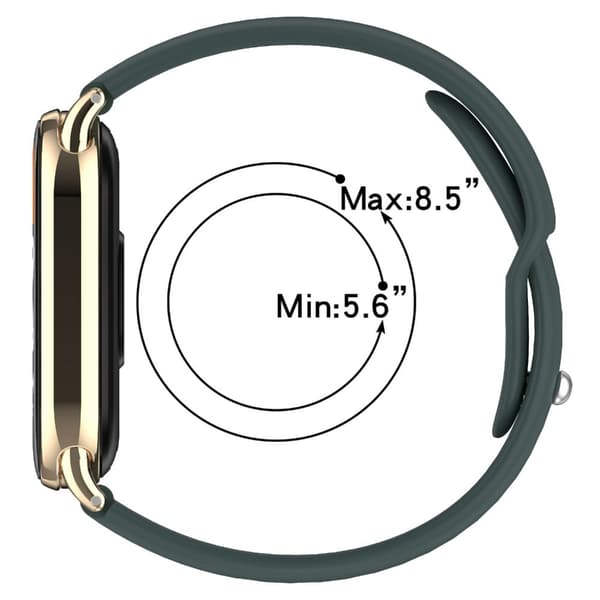 Udskiftningsrem til 12mm Universal Smartwatch Reverse Buckle Silikone Urrem - Lilla Purple