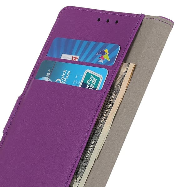Classic ZTE Blade V10 Vita flip case - Lilla Purple