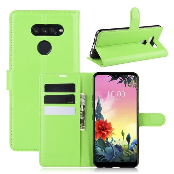 Classic LG K50S flip case - Grønn Green