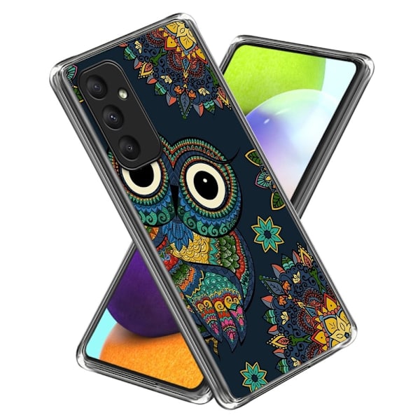 Deco Samsung Galaxy A35 kotelot - Pöllö Multicolor