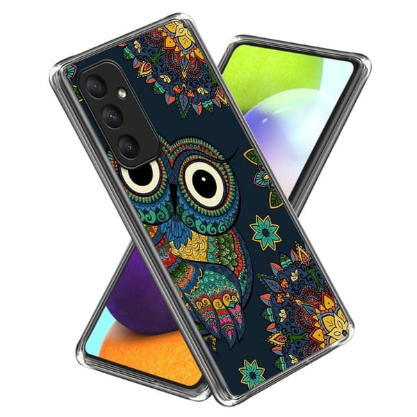 Deco Samsung Galaxy A35 skal - Uggla multifärg