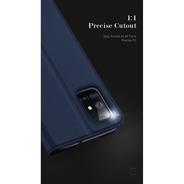 Dux Ducis Skin Pro til Samsung M51 - Blå Blue