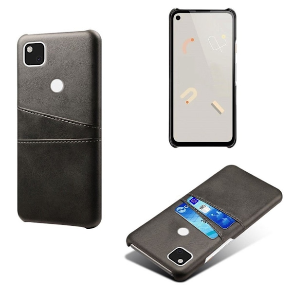 Dual Card deksel - Google Pixel 4a - Sort Black