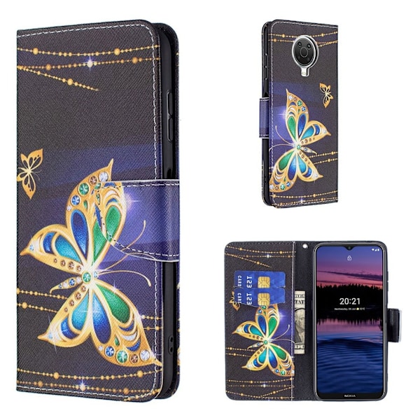 Wonderland Nokia G20 fodral -Svart Svart