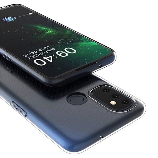 Erittäin ohut läpinäkyvä kotelo OnePlus Nord N100:lle Transparent