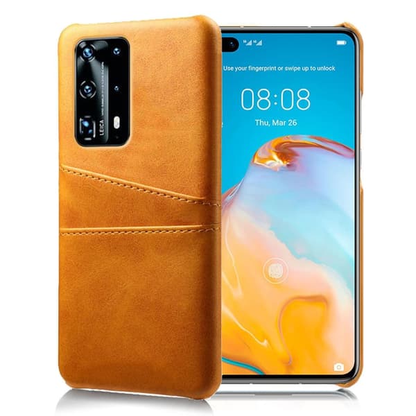 Dual Card kuoret - Huawei P40 - Oranssi Orange
