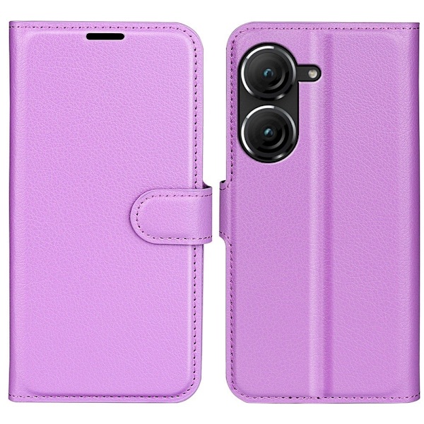 Classic ASUS Zenfone 9 Flippetui - Lilla Purple